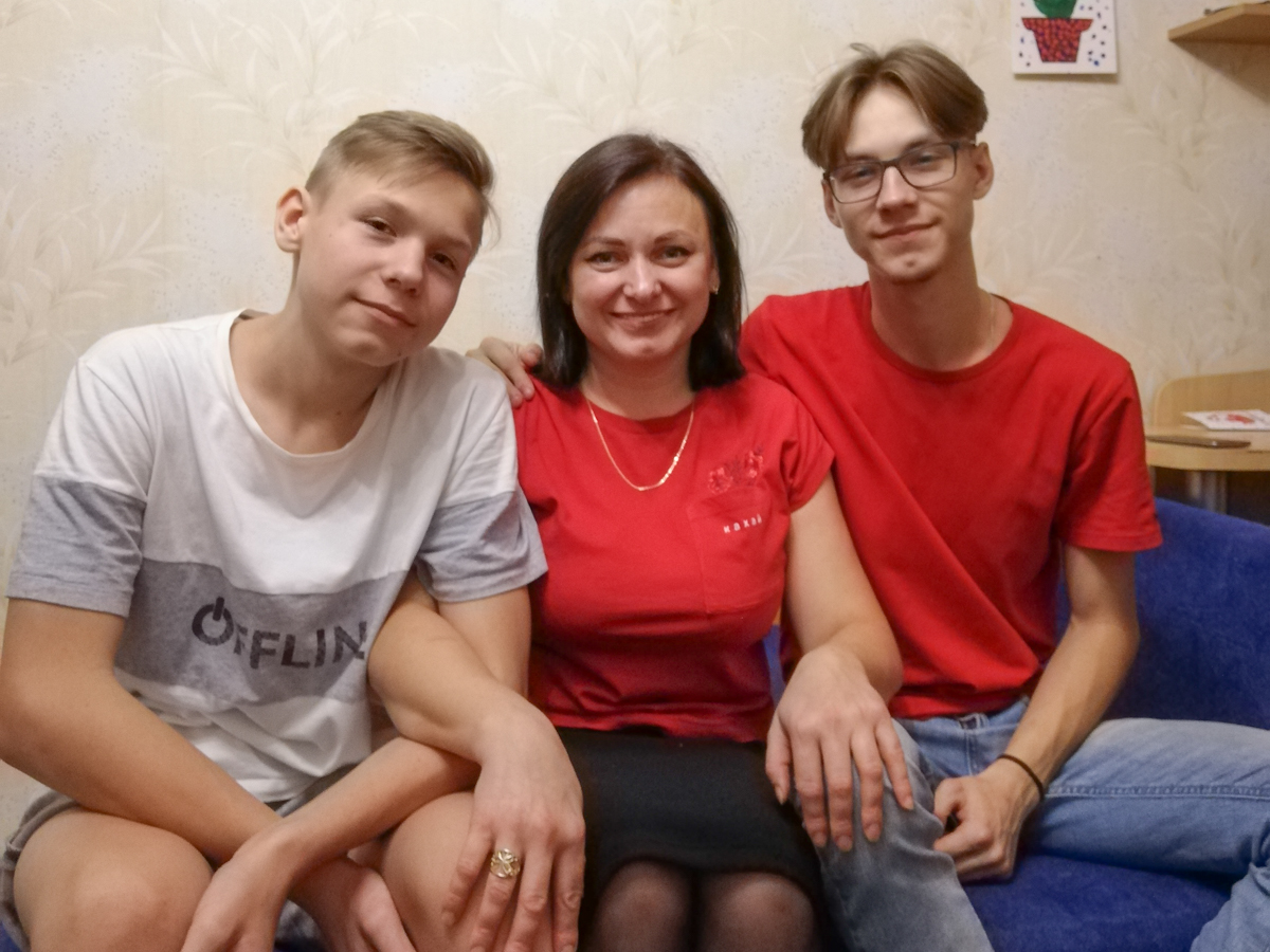 Старэйшыя сыны Павел і Аляксей